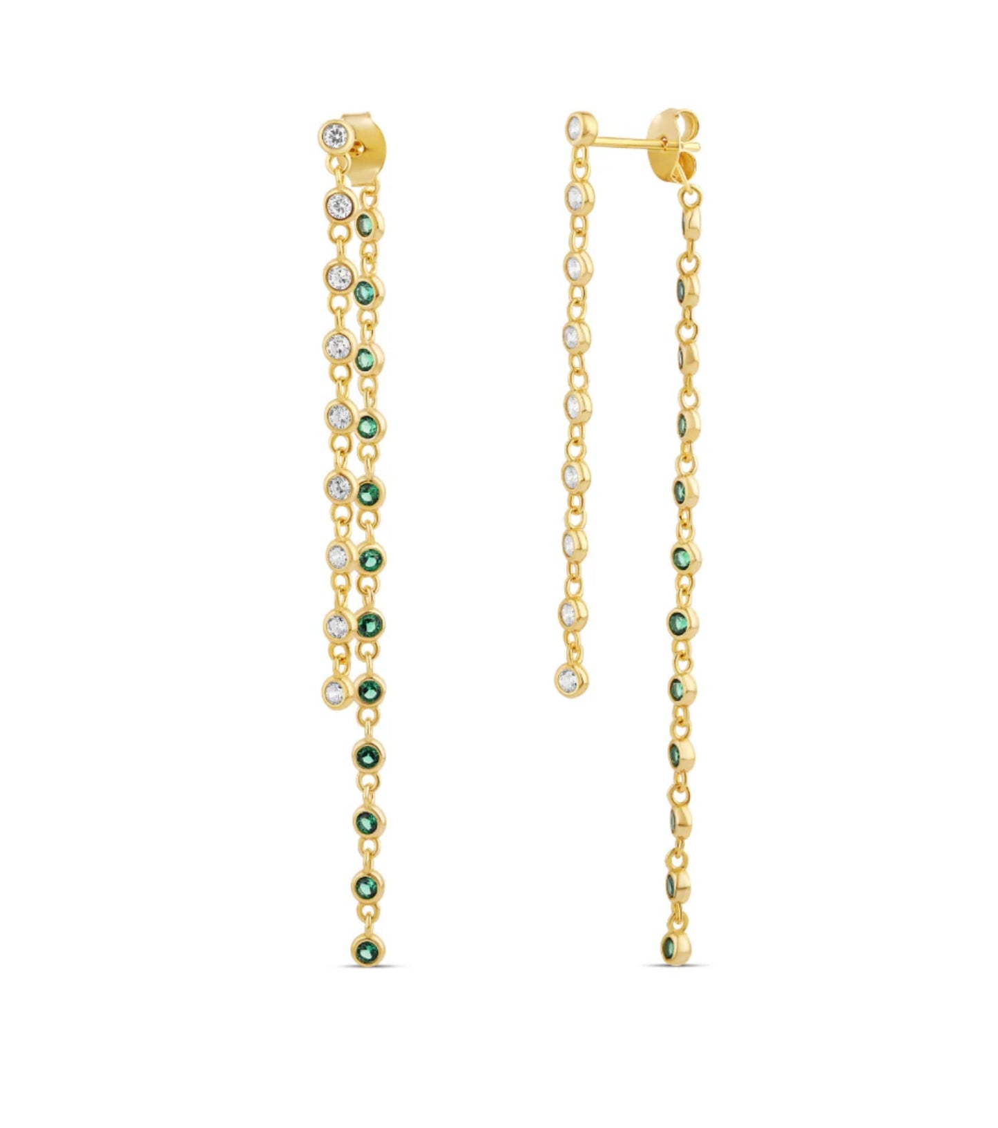 Agata earrings