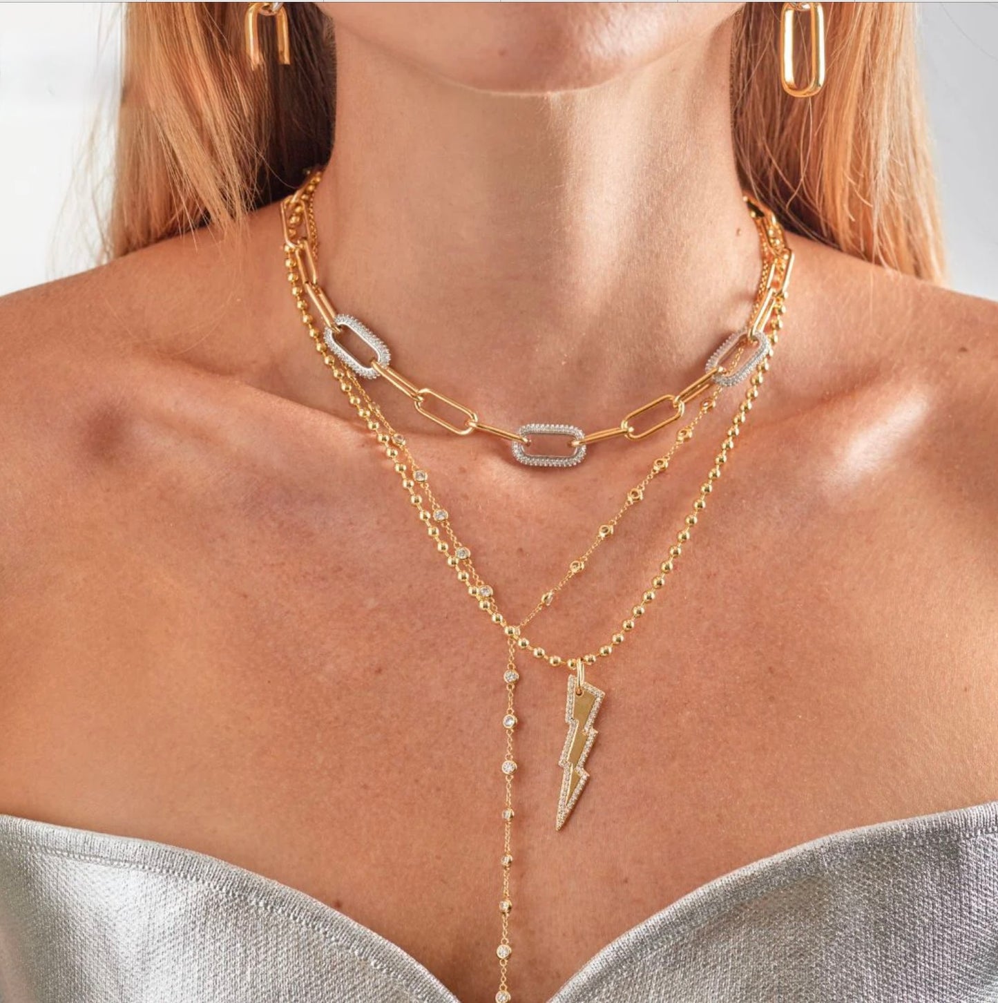 Lariat necklace
