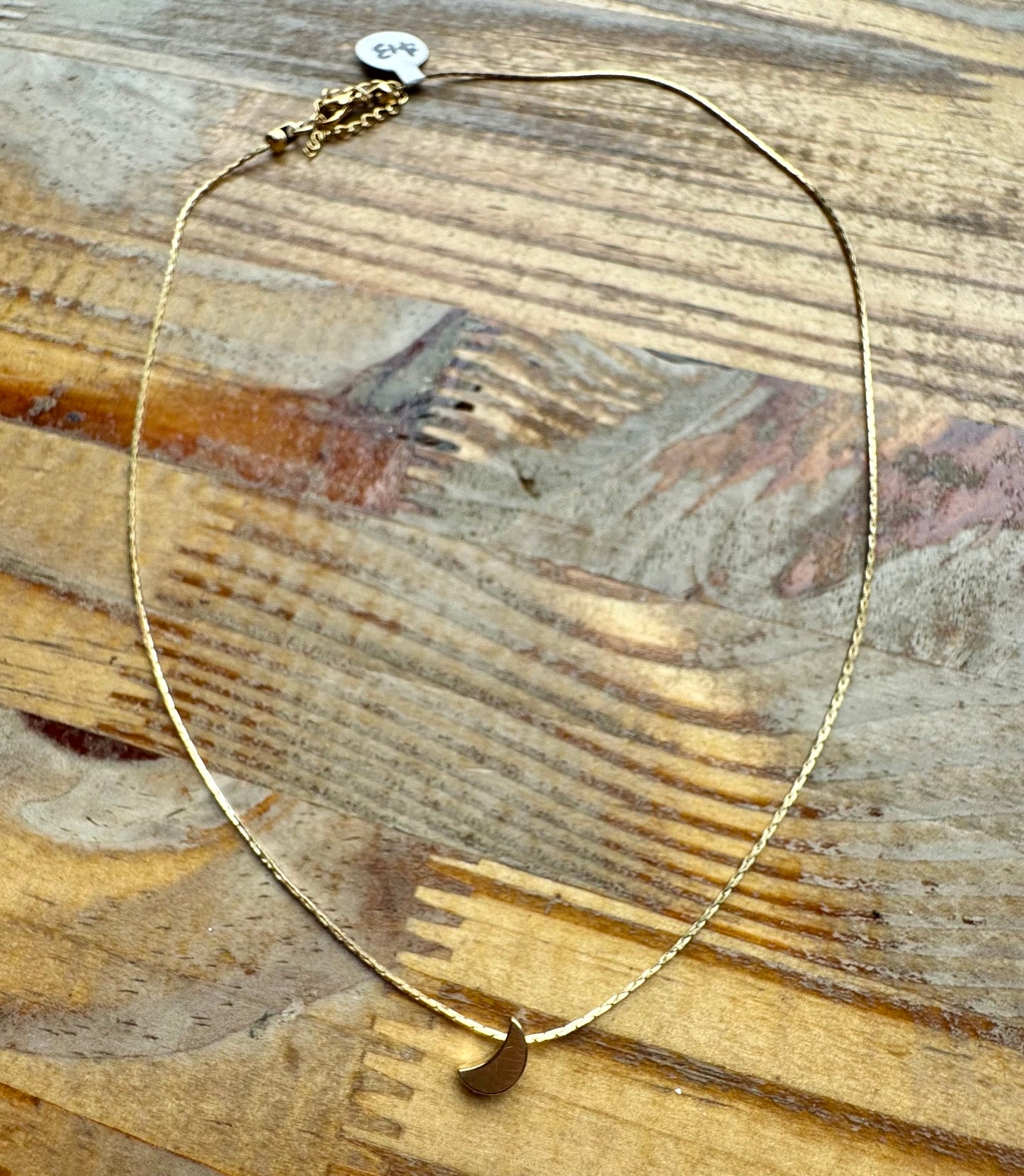 Collar media luna mini