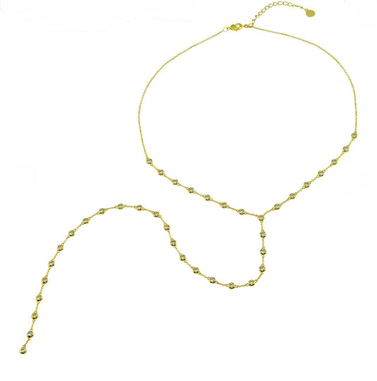Lariat necklace